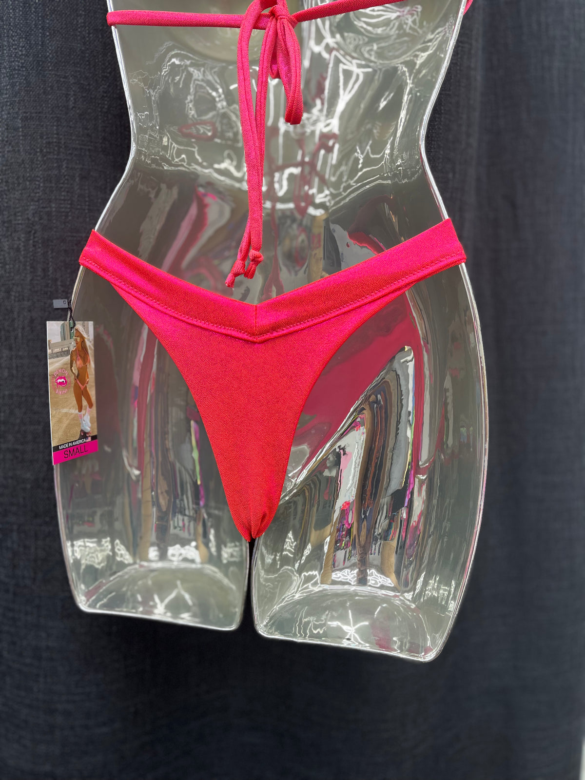 Sunset Glow // Thong Bottom - Bikini Back - Demon Bikini – An Online Bikini Store in USA