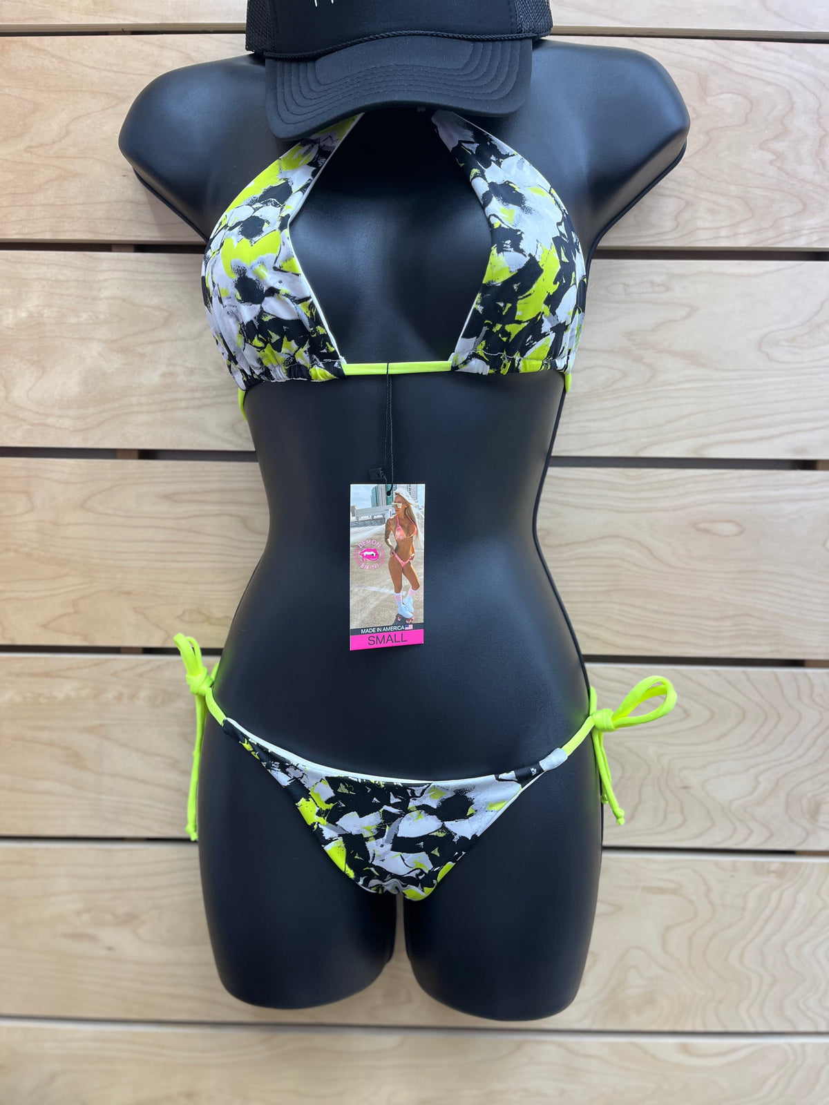 Demon Bikini – An Online Bikini Store in USA - Neon Nova // Tie Side Bottom - Bikini Bottom - 6