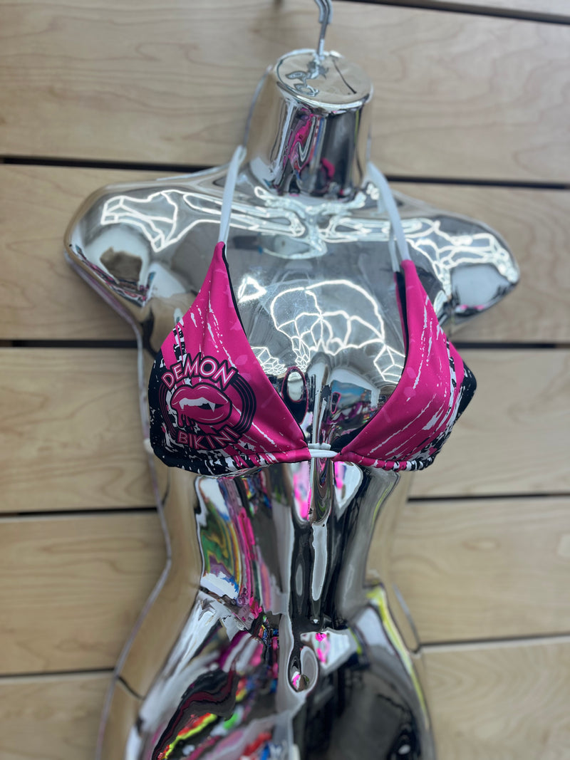 Demon Bikini – An Online Bikini Store in USA - Demon Bikini Logo // Triangle Top - Bikini Top - 2