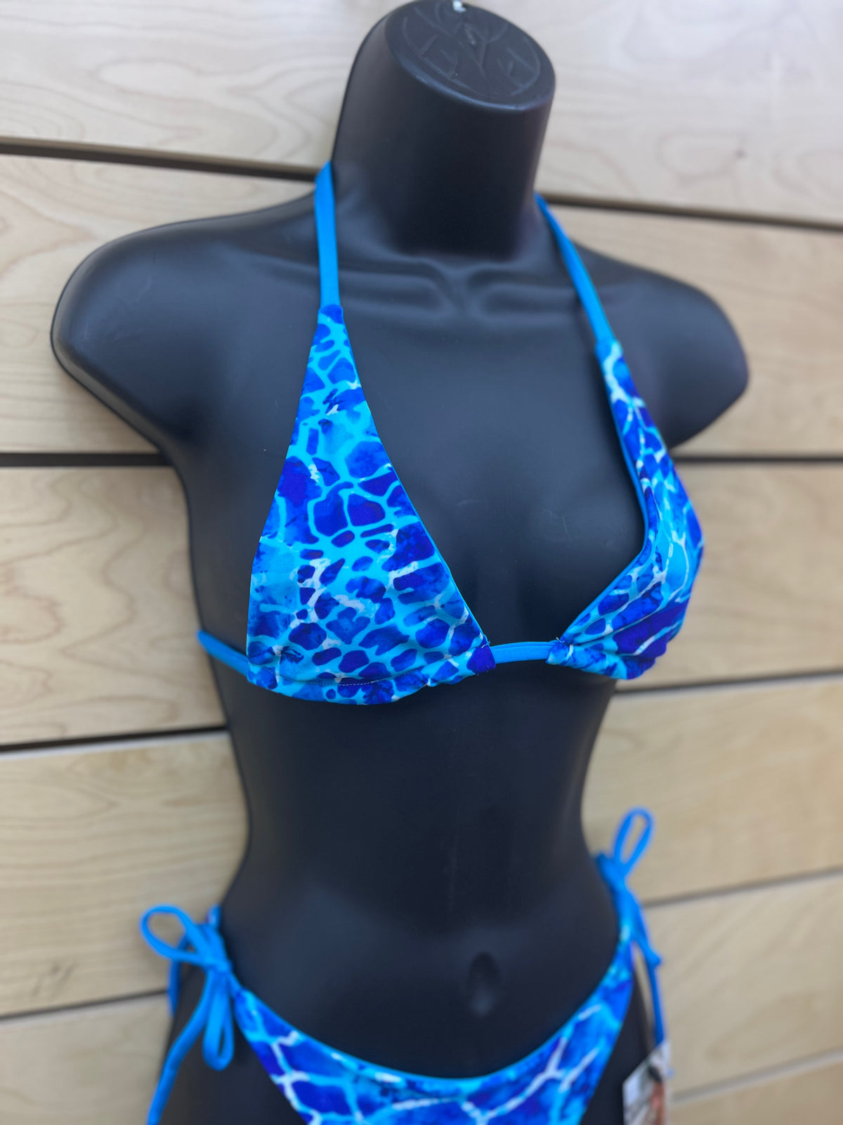 Demon Bikini โ An Online Bikini Store in USA - Blue Wave ๐ // Triangle Top - Bikini Top - 2