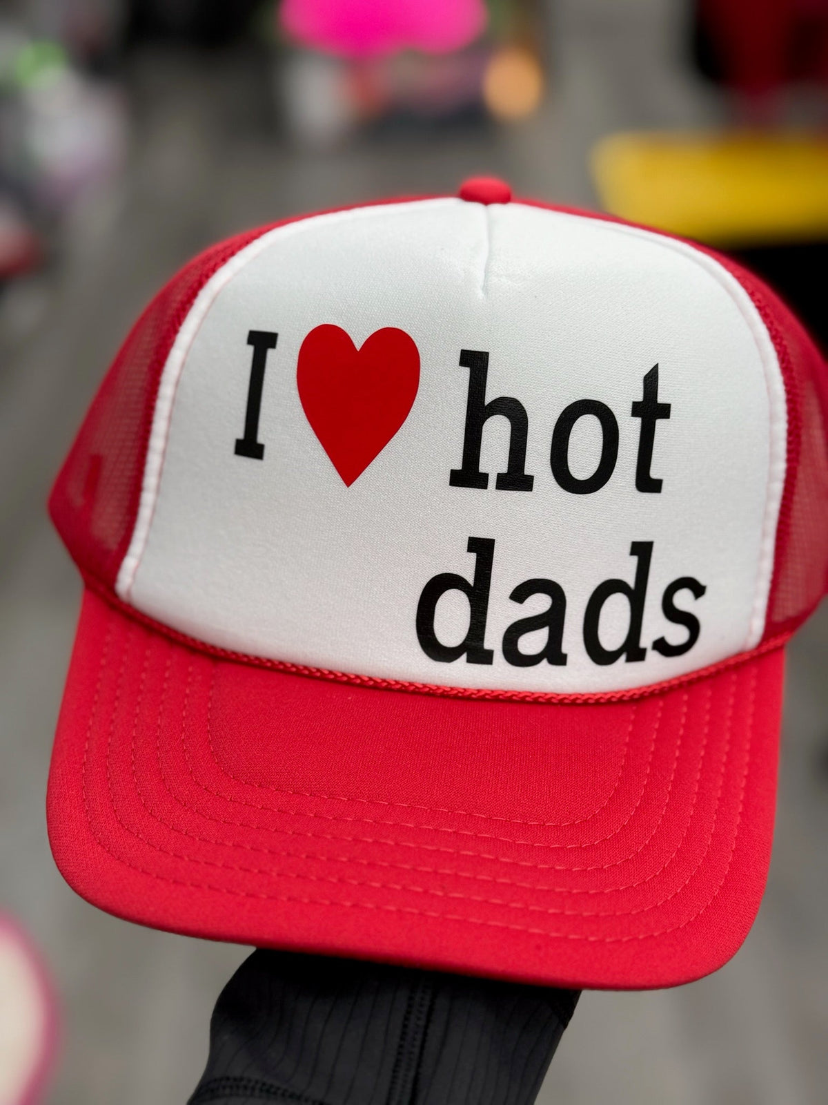 Demon Bikini - I ❤️ Hot Dads // Trucker Hat - Trucker Hat - 1