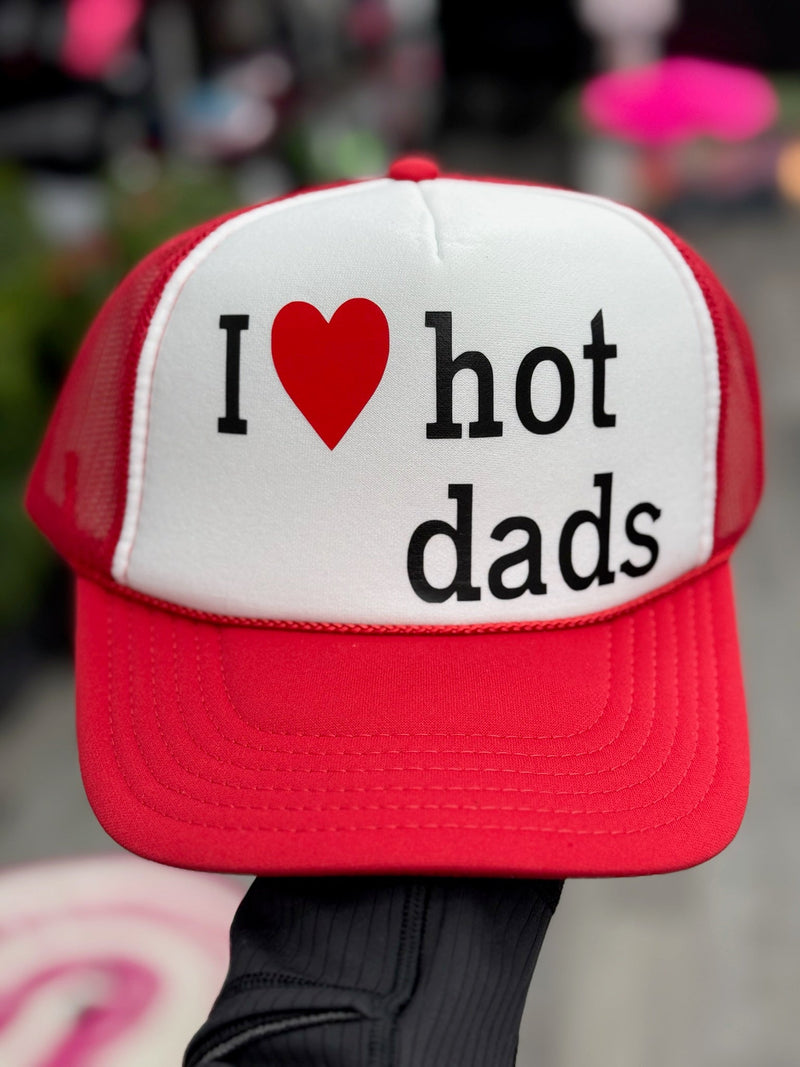 Demon Bikini - I ❤️ Hot Dads // Trucker Hat - Trucker Hat - 2