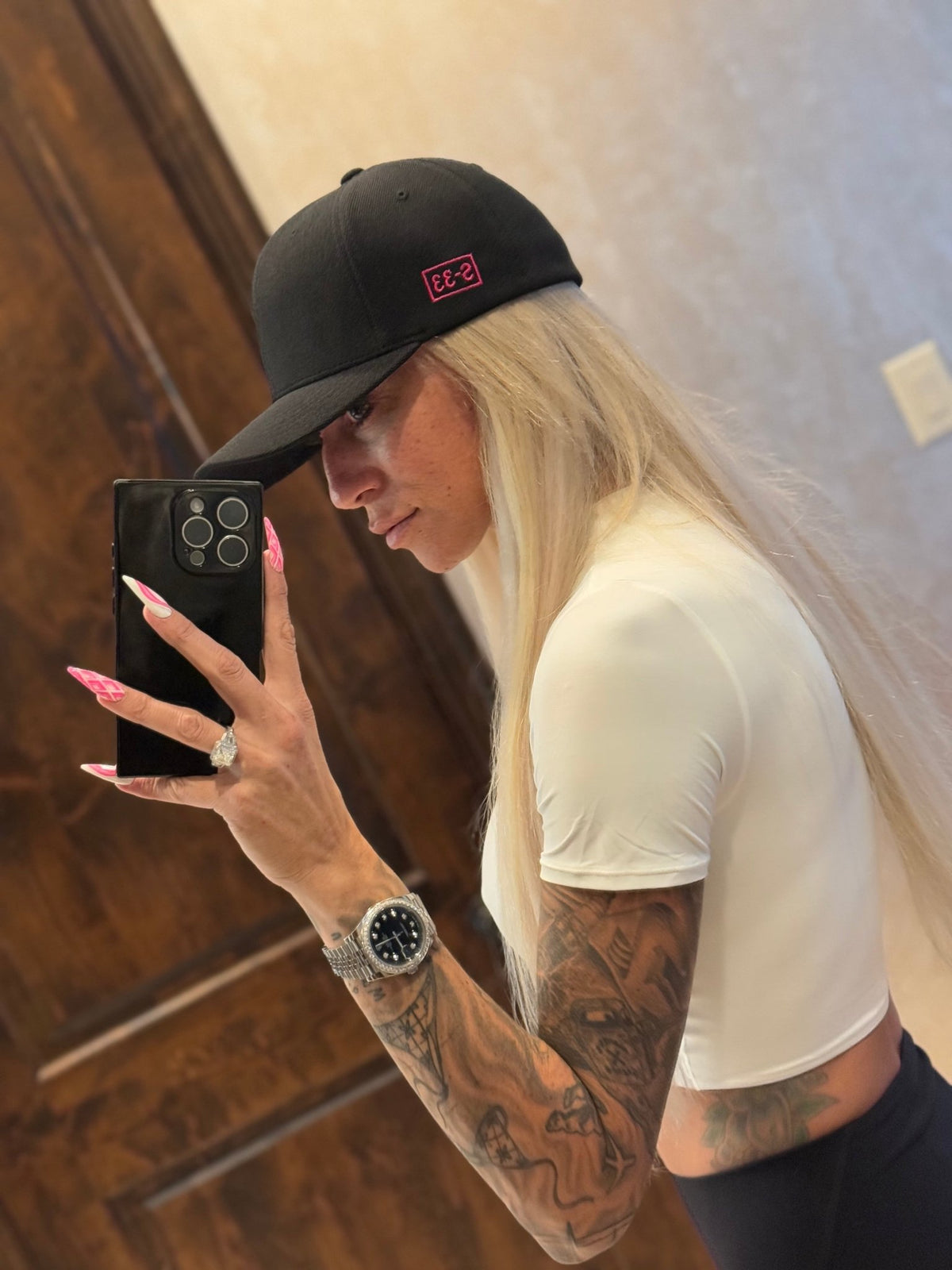 Demon Bikini - Demon Bikini Race Team Flexfit Hat - 2