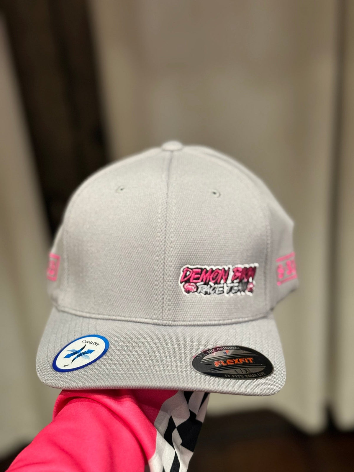 Demon Bikini - Demon Bikini Race Team Flexfit Hat - 4