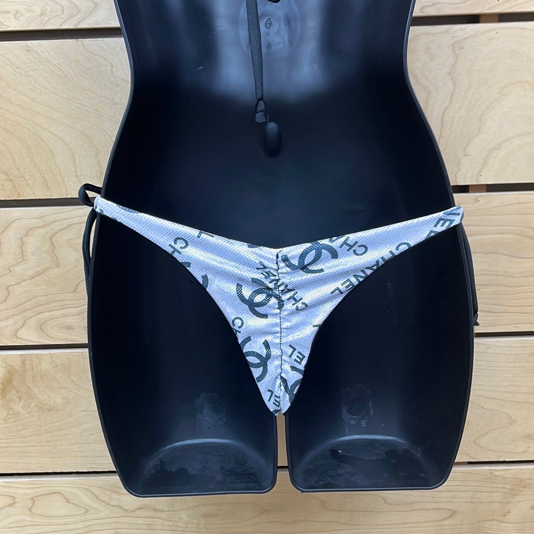 Silver Cheeky // Tie Side Bottom - Demon Bikini – An Online Bikini Store in USA