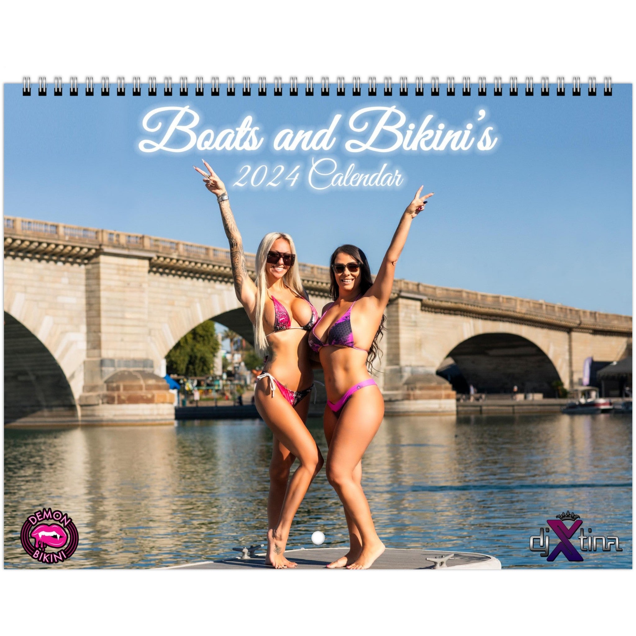 Boats and Bikini's 2024 Calendar