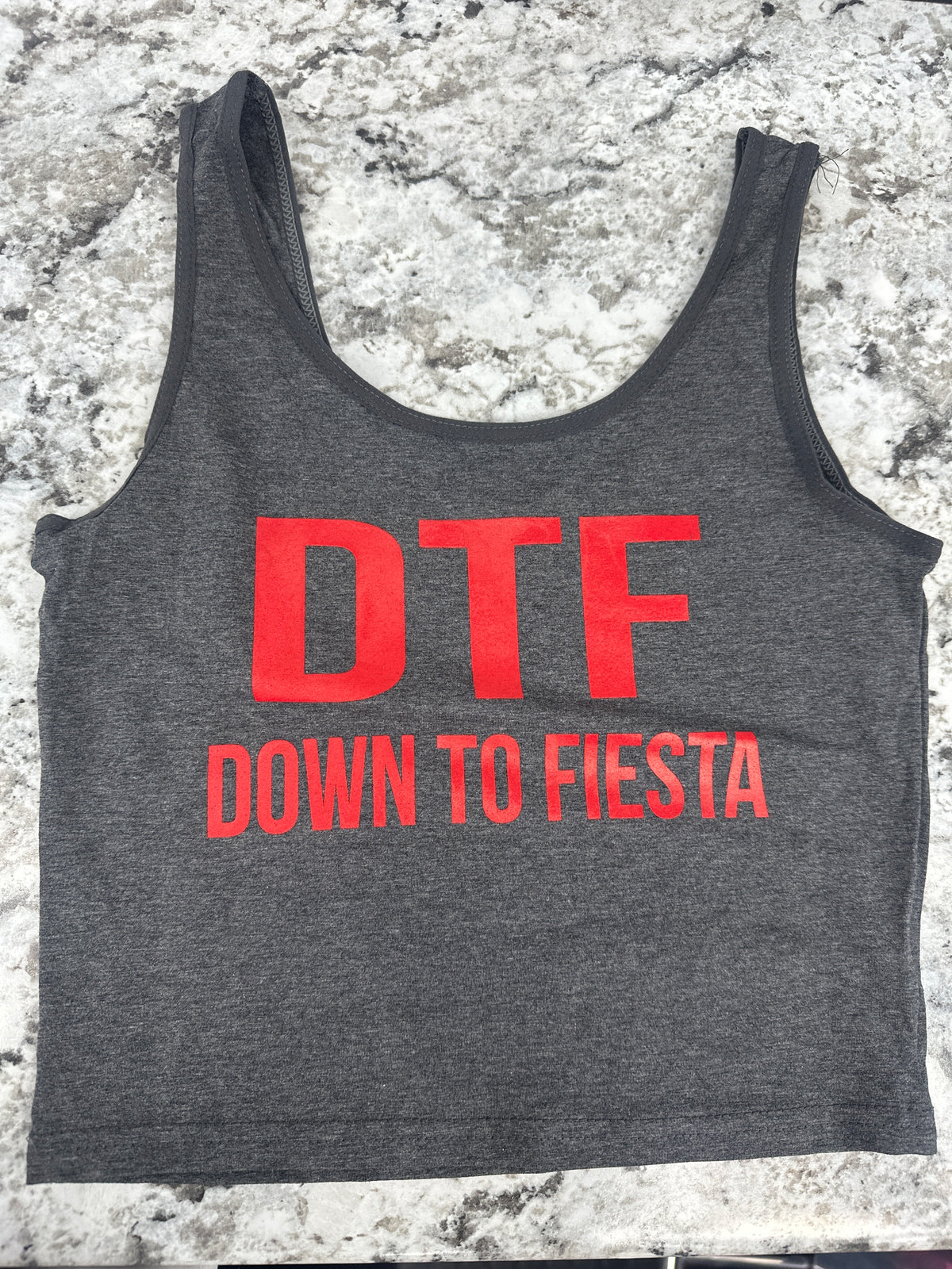 DTF Down to Fiesta // Crop Tank