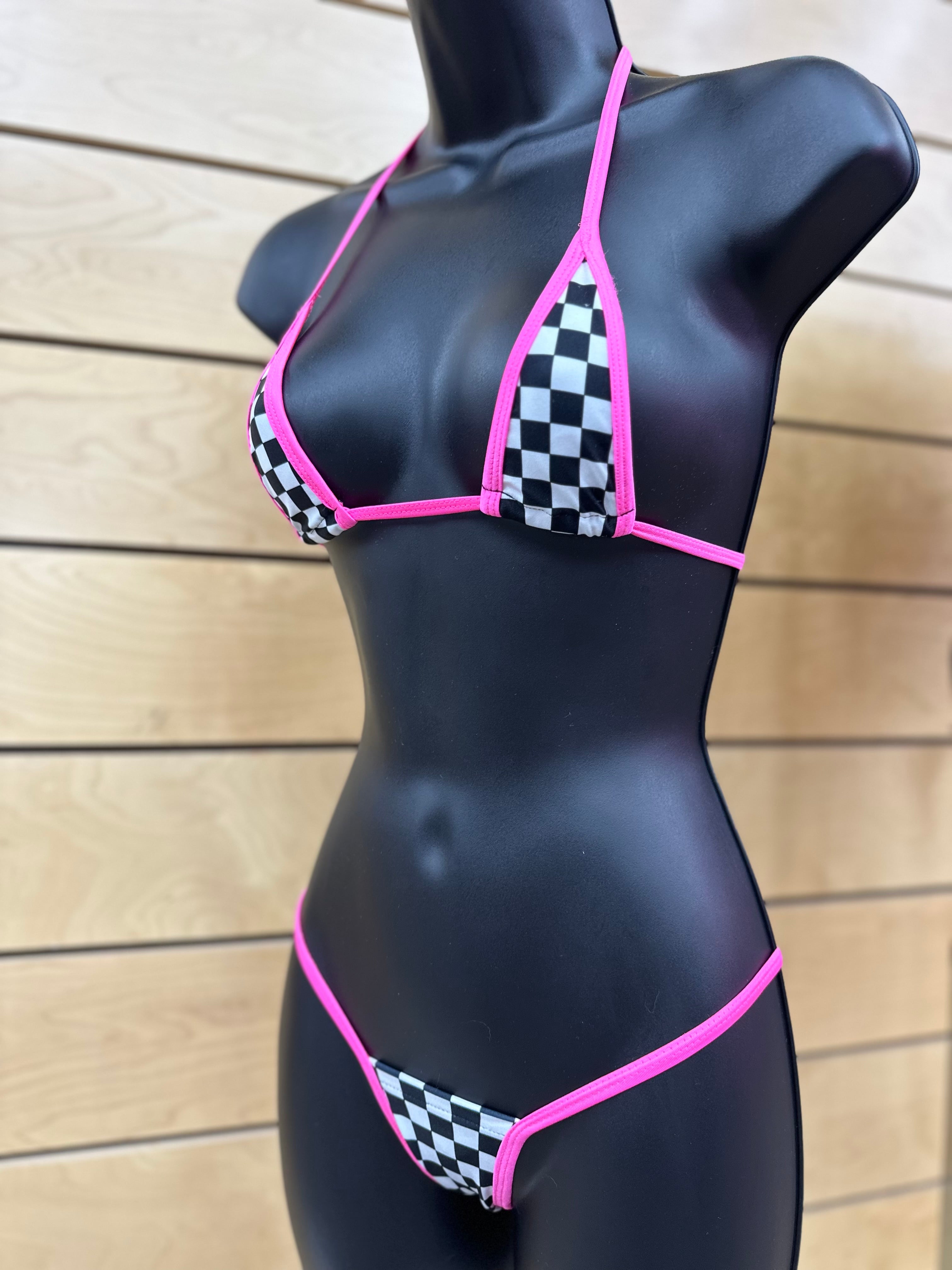Finish Line Micro // G-string Bottom - Demon Bikini – An Online Bikini Store in USA