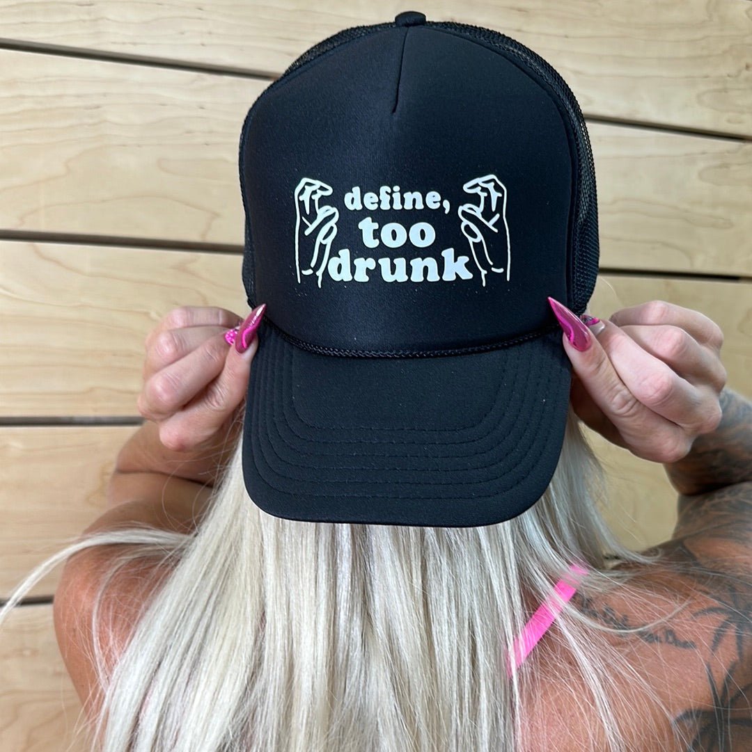 Define “Too Drunk” // Hat - Demon Bikini – An Online Bikini Store in USA