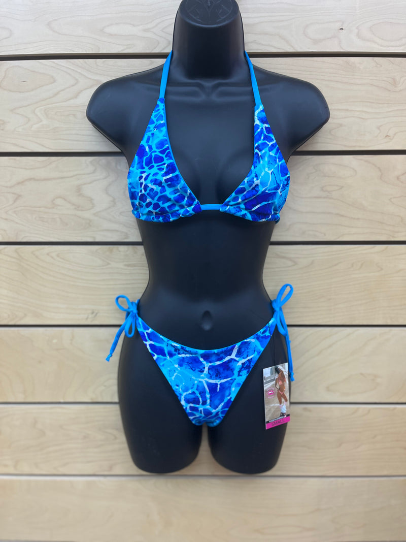Demon Bikini – An Online Bikini Store in USA - Blue Wave 🌊 // Tie Side Bottom - Bikini Bottom - 1