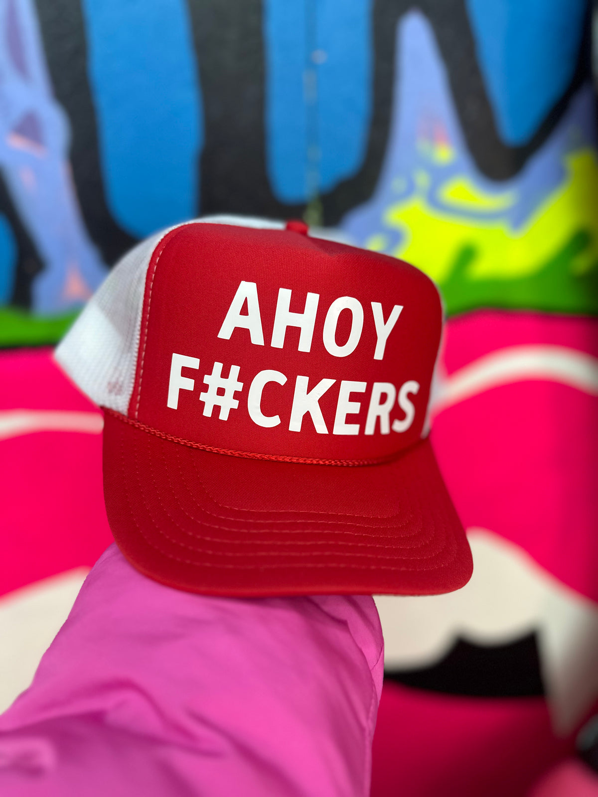 Ahoy F****** // Trucker Hat
