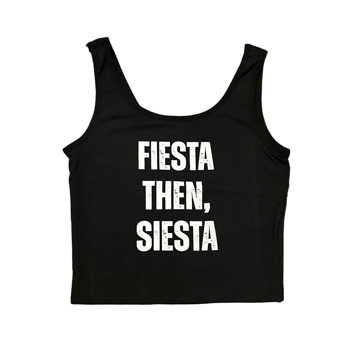Fiesta Then Siesta // Crop Tank Top