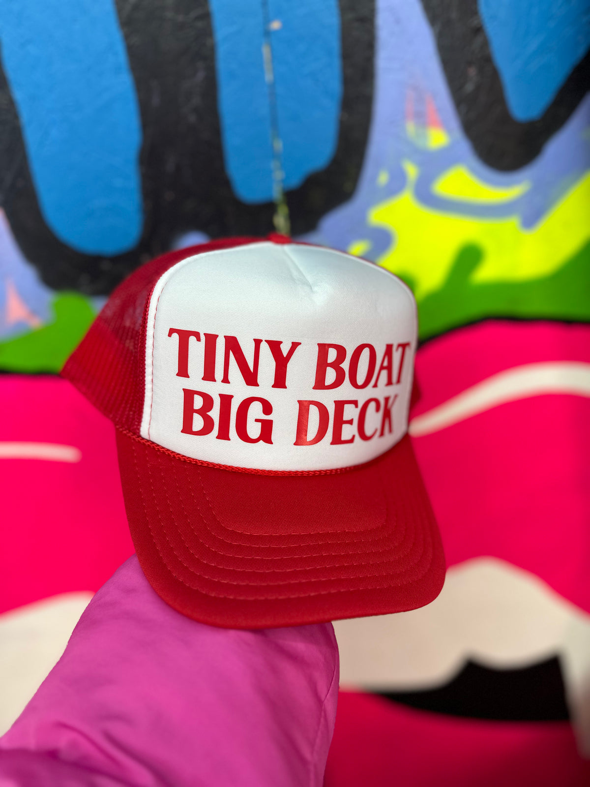 Tiny Boat Big Deck // Trucker Hat