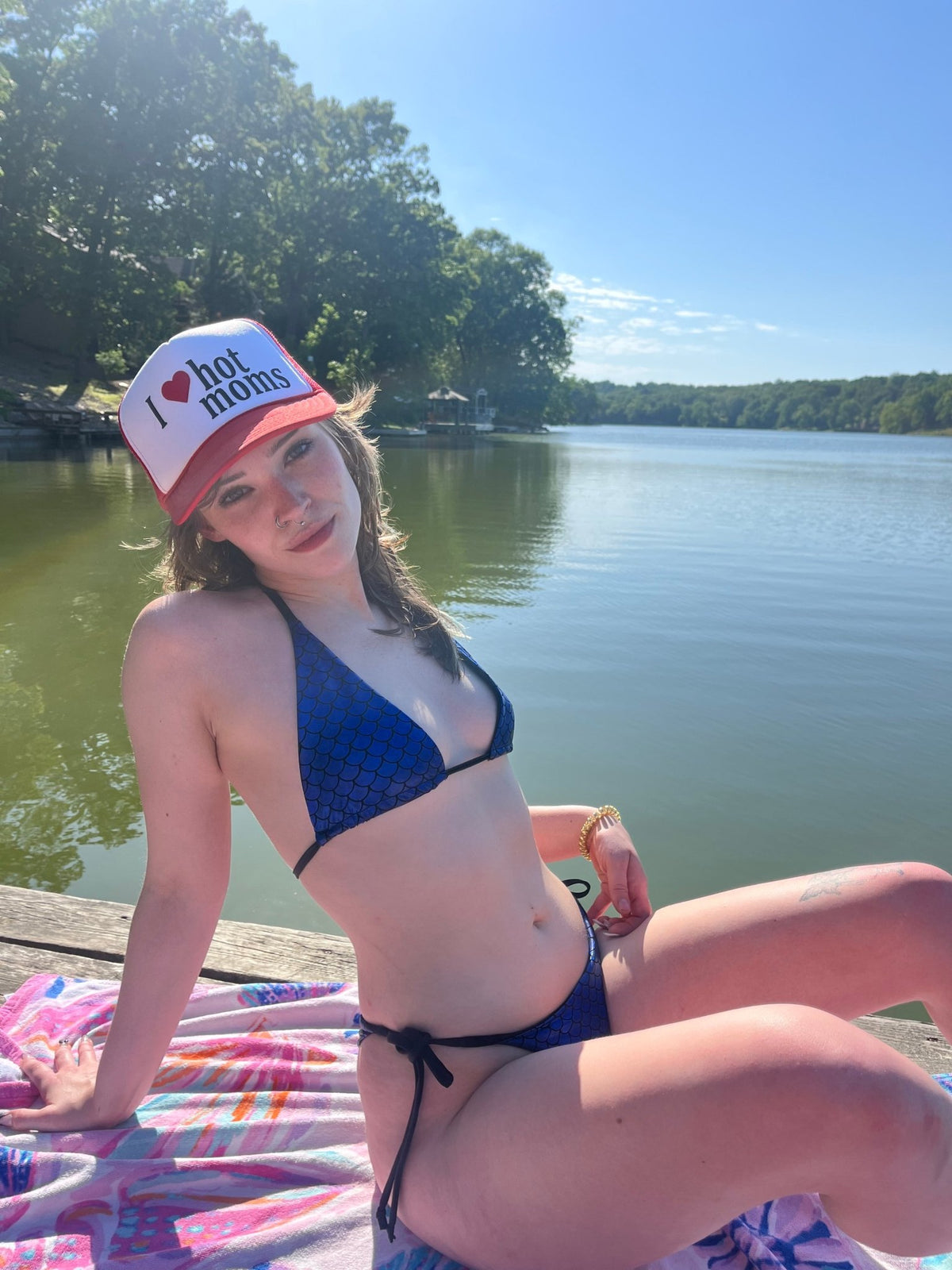 Demon Bikini - Blue Mermaid // Bottom - Bikini Bottom - 1