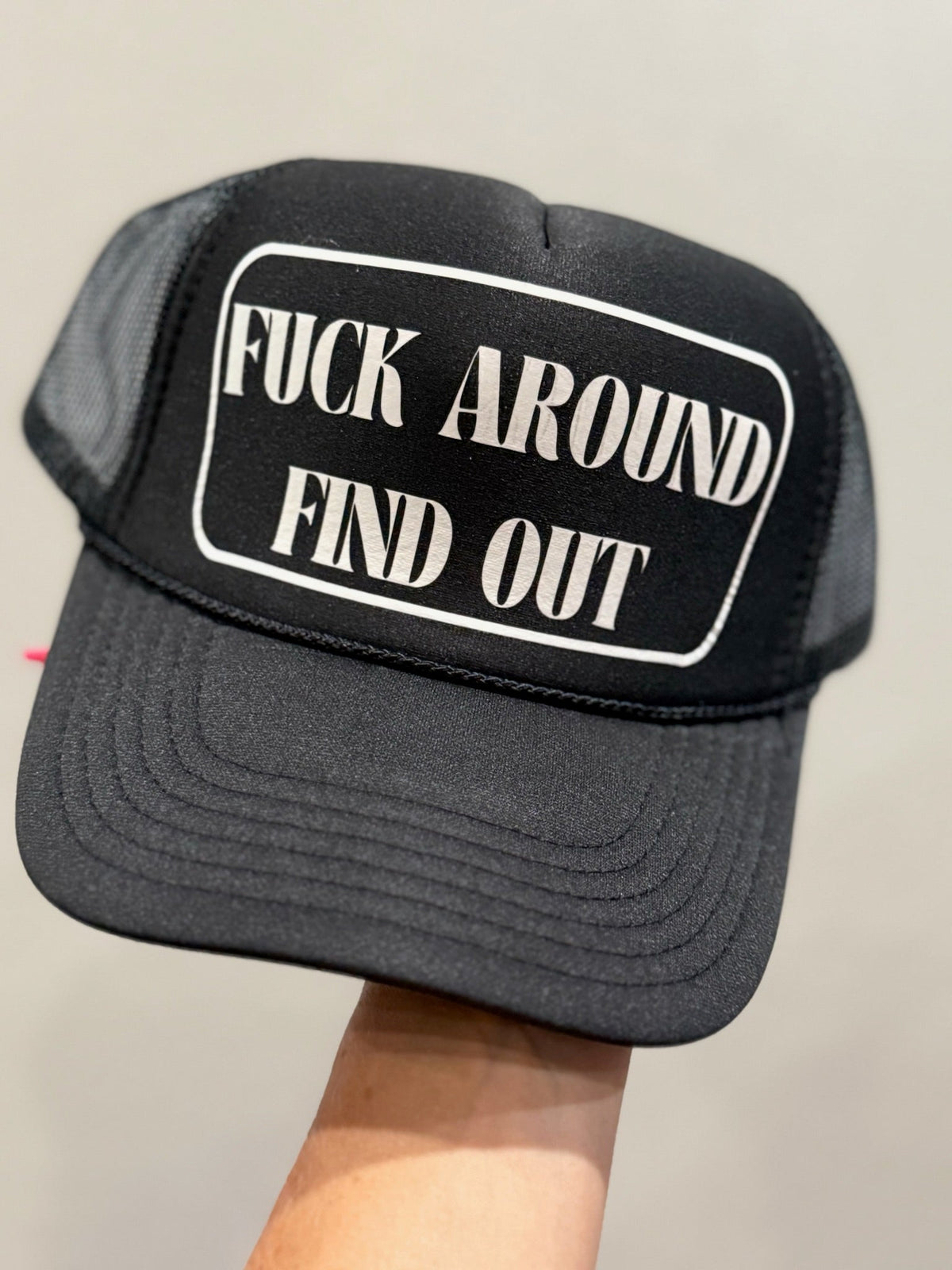 Demon Bikini - F**k Around Find Out // Trucker Hat - Trucker Hat - 4