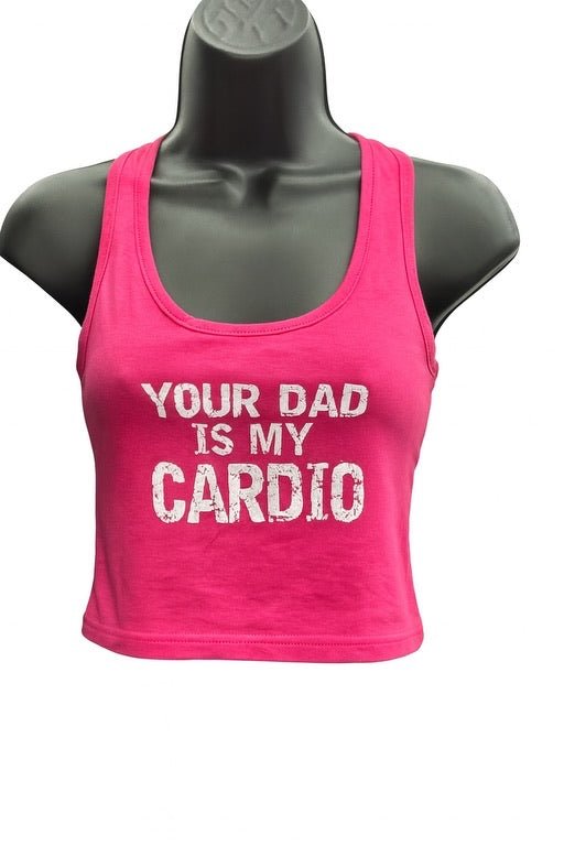 Demon Bikini - Your Dad Is My Cardio // Tank Top - Tank Top - 1