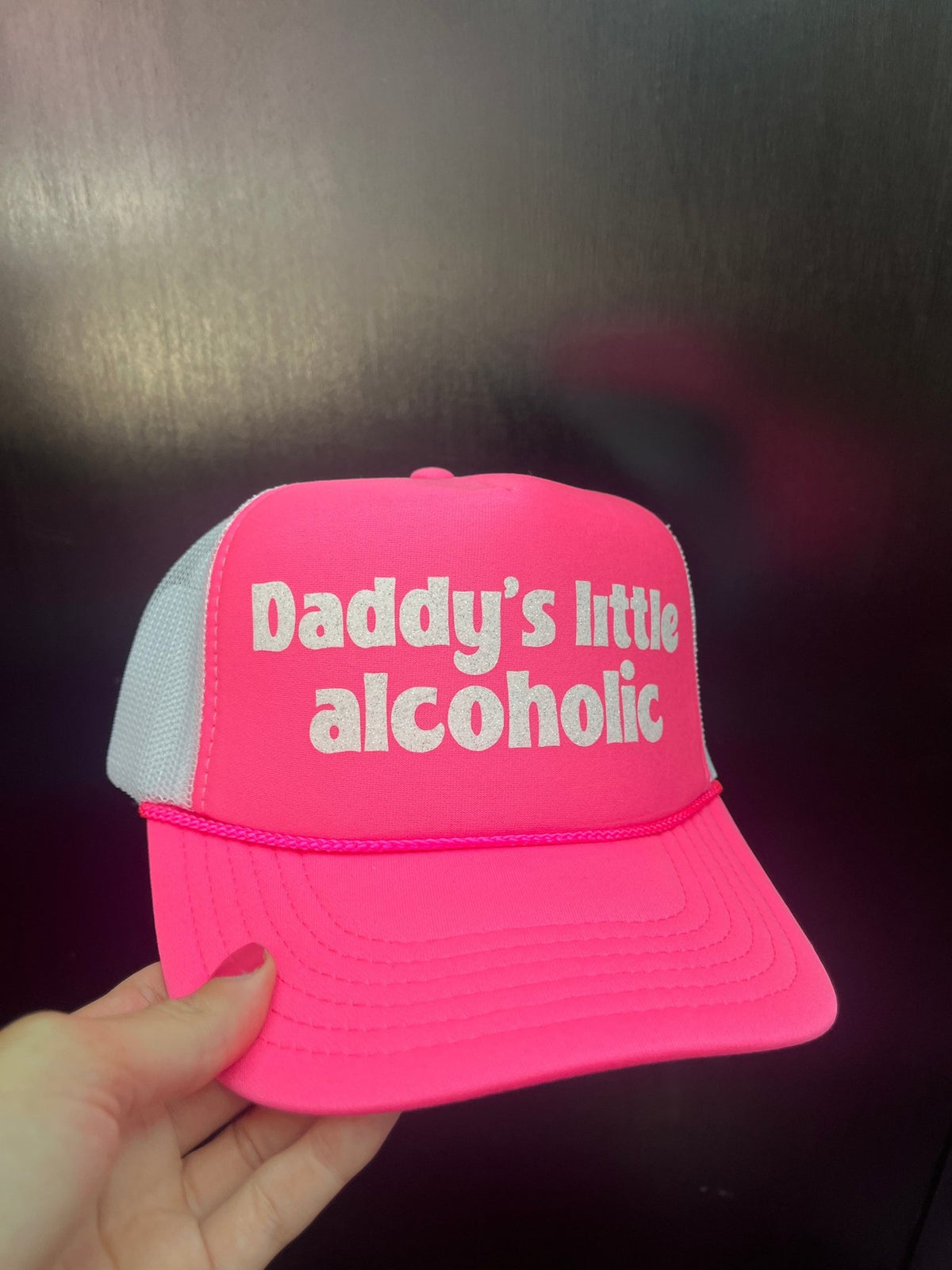 Demon Bikini - Daddy’s Little Alcoholic Trucker Hat - 1