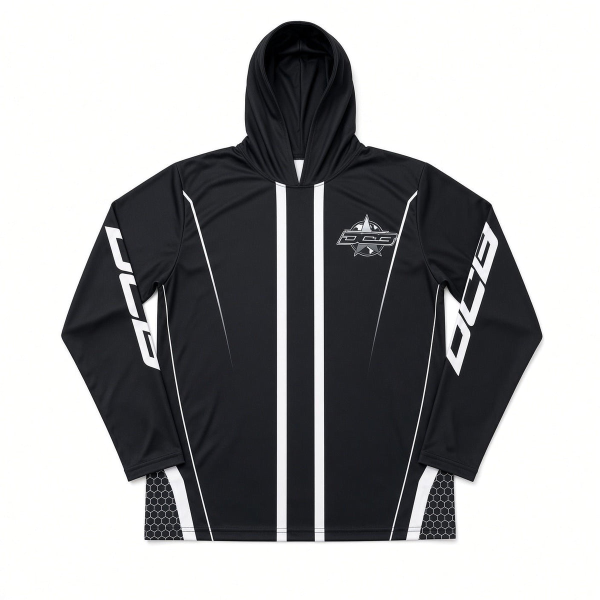 Demon Bikini - DCB Black Long Sleeve with Hood - 3