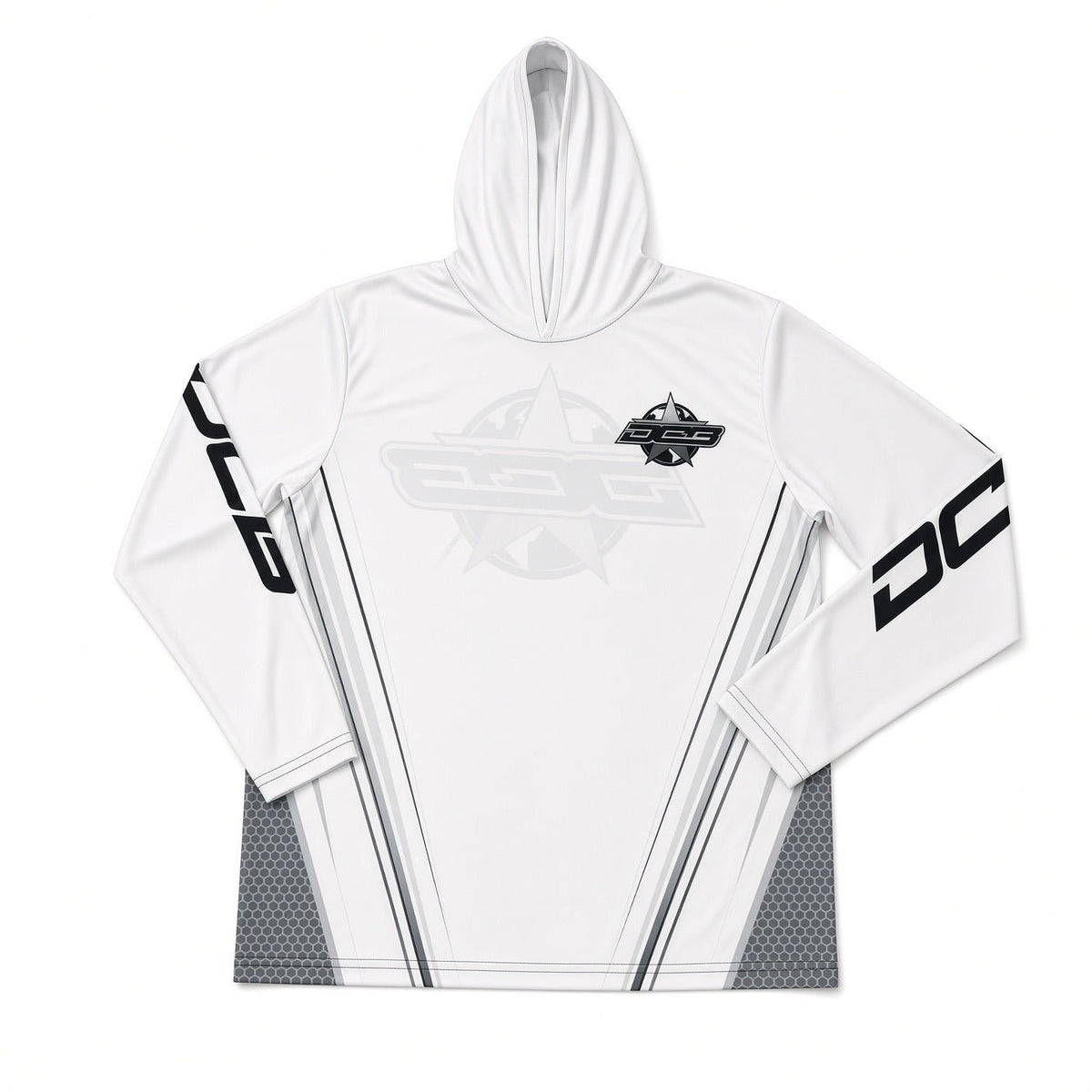 Demon Bikini - DCB White Long Sleeve With Hood - 6