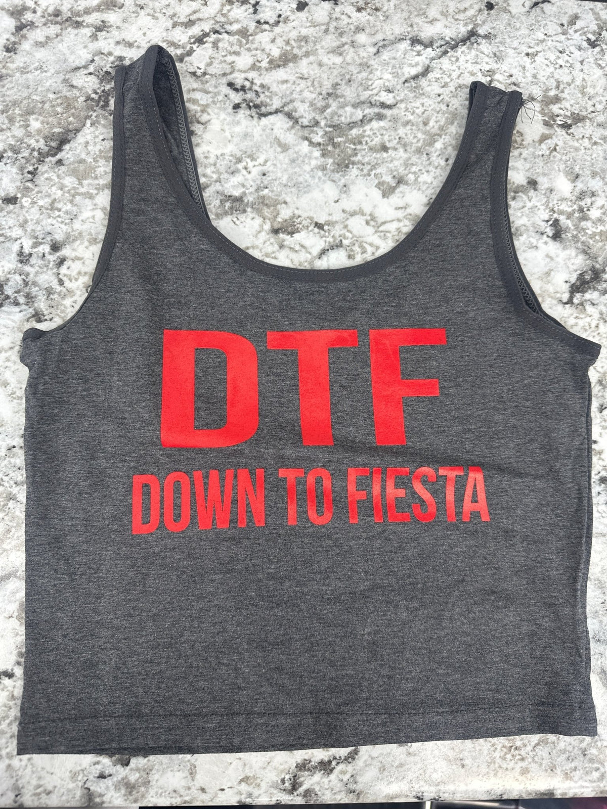Demon Bikini - DTF Down to Fiesta // Crop Tank - 1