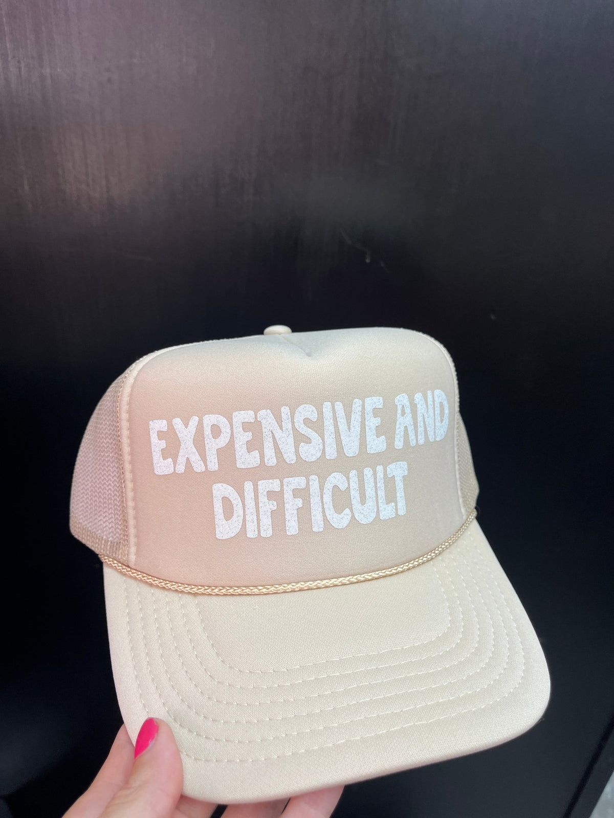 Demon Bikini - Expensive and Difficult Trucker Hat - 1