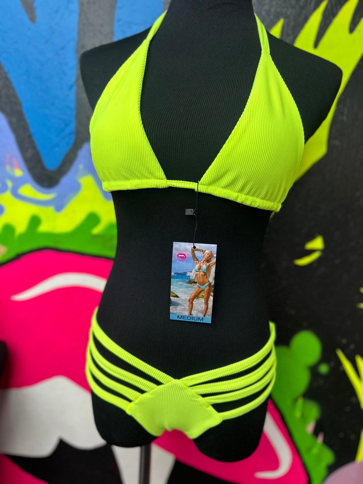 Demon Bikini - Glow Stick // Strappy Bottom - 4