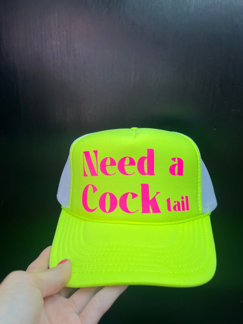 Demon Bikini - I Need A CockTail // Trucker Hat - 2