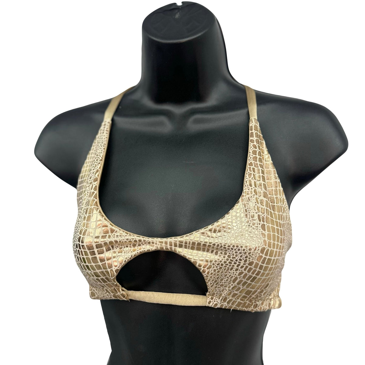 Demon Bikini - Liquid Gold // Peekaboo Top - 1