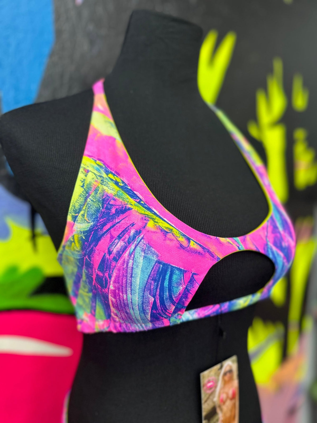 Demon Bikini - Neon Party // Peekaboo Top - 3