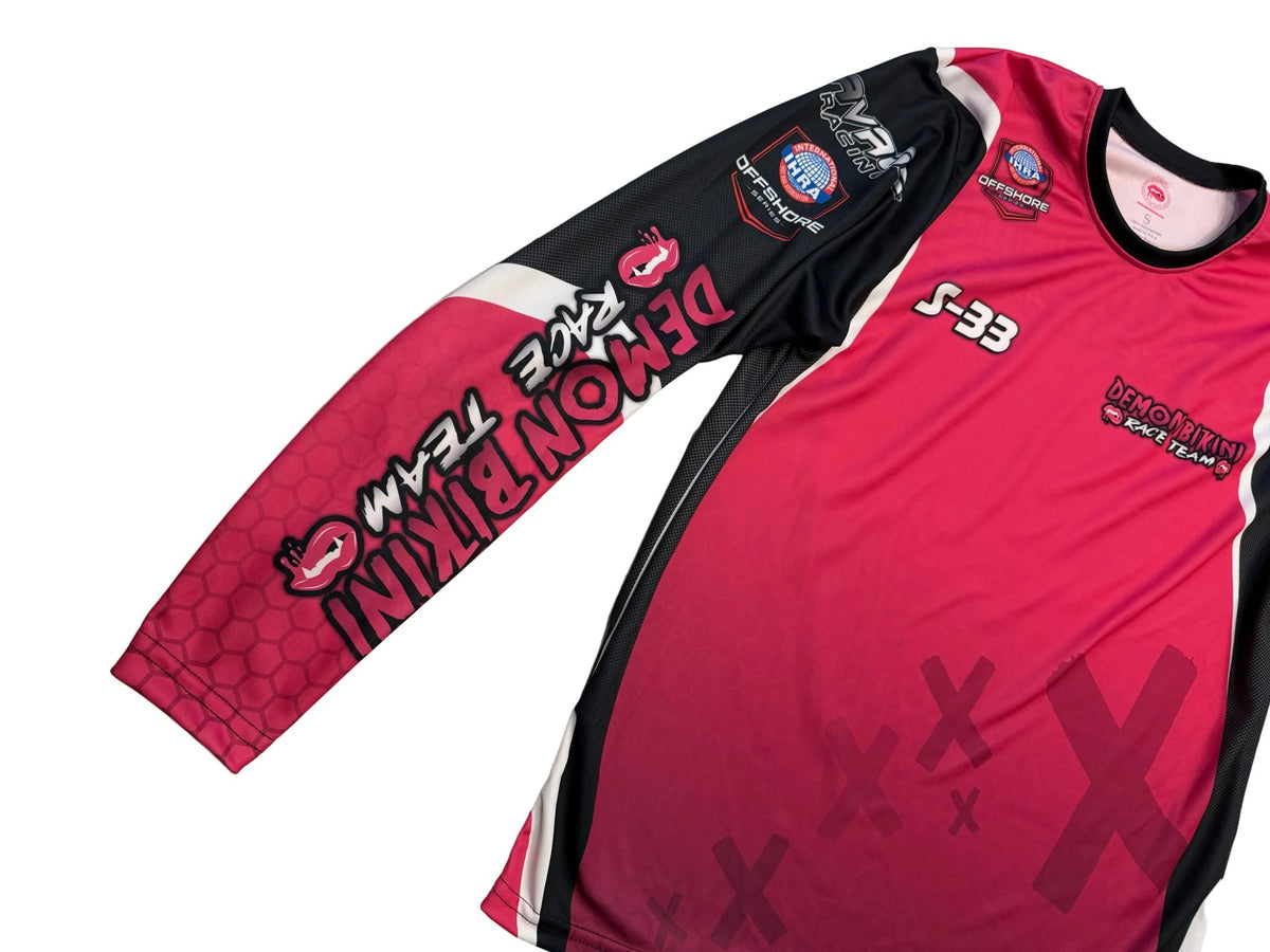 Demon Bikini - NEW Demon Bikini Race Team Long Sleeve Jersey - 3