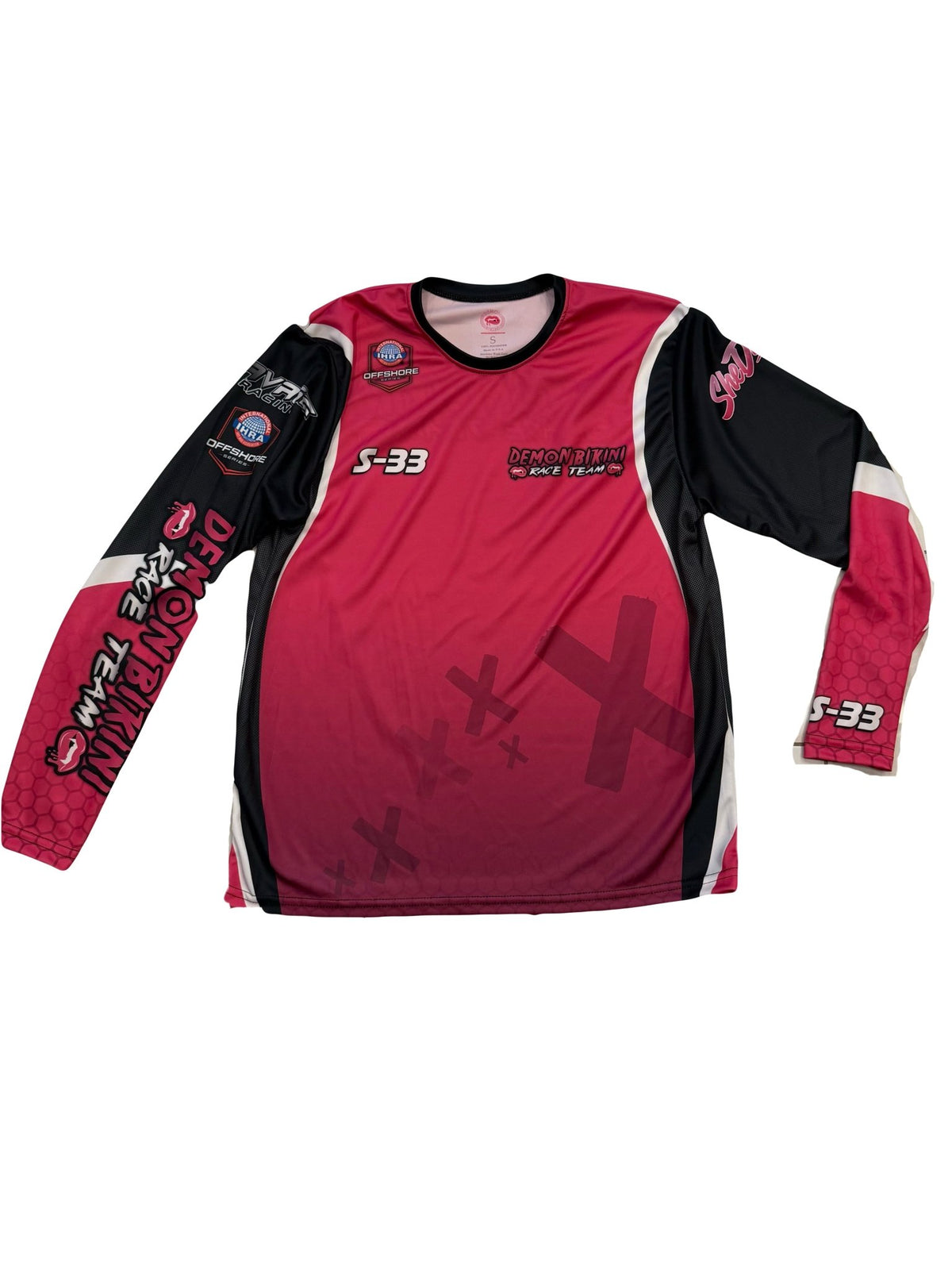Demon Bikini - NEW Demon Bikini Race Team Long Sleeve Jersey - 1