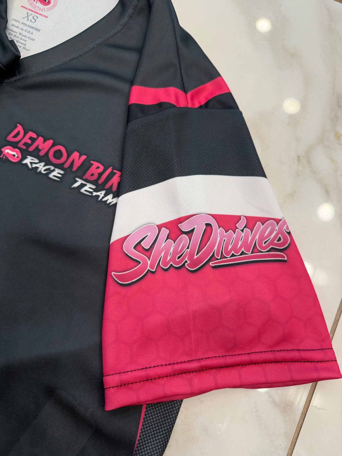 Demon Bikini - NEW Demon Bikini Race Team Short Sleeve Jersey - 7