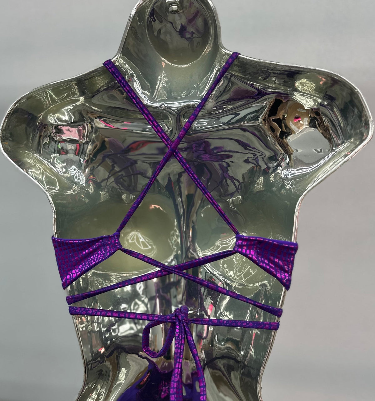 Demon Bikini - Purple Poison // Peekaboo Top - 4
