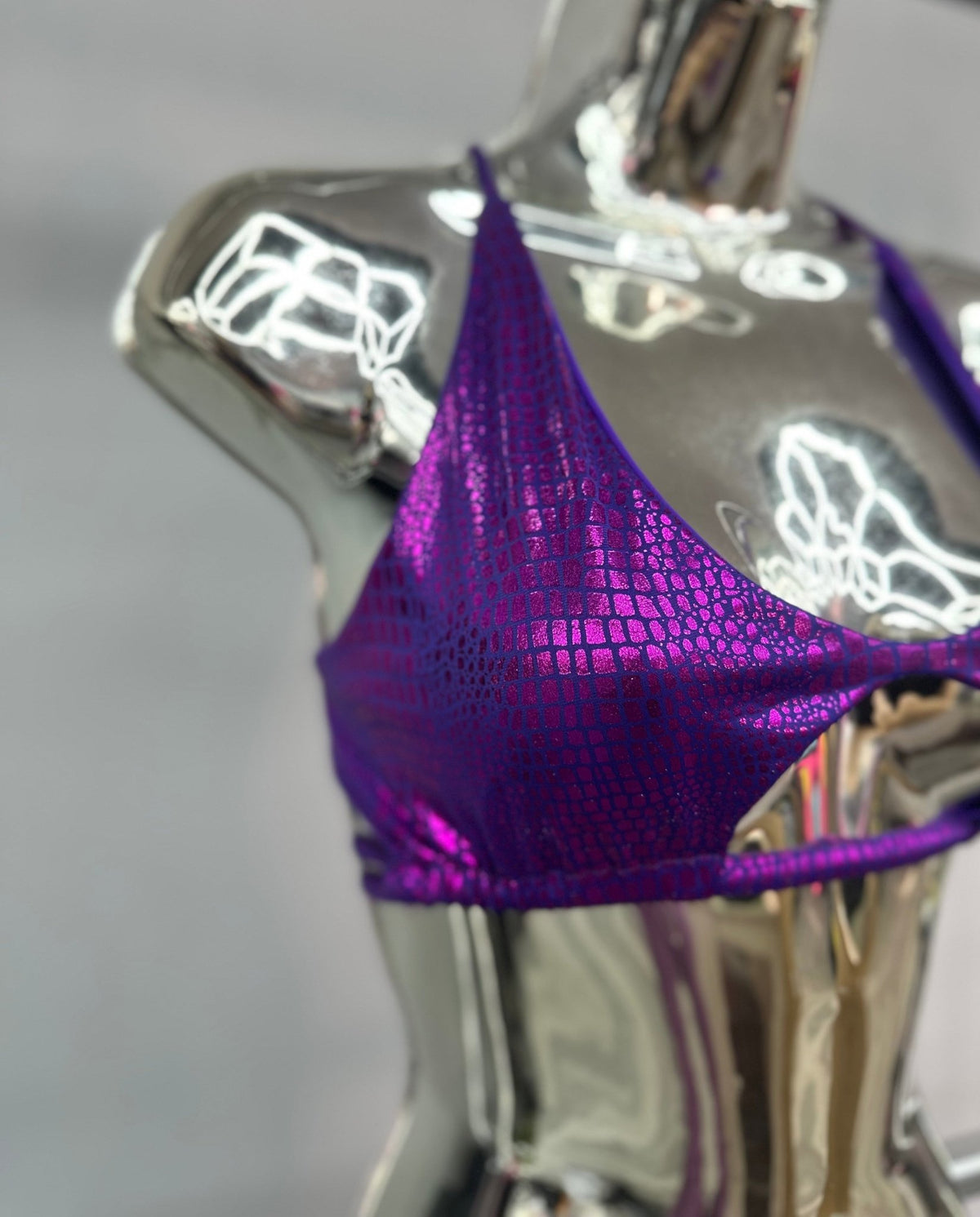 Demon Bikini - Purple Poison // Peekaboo Top - 3