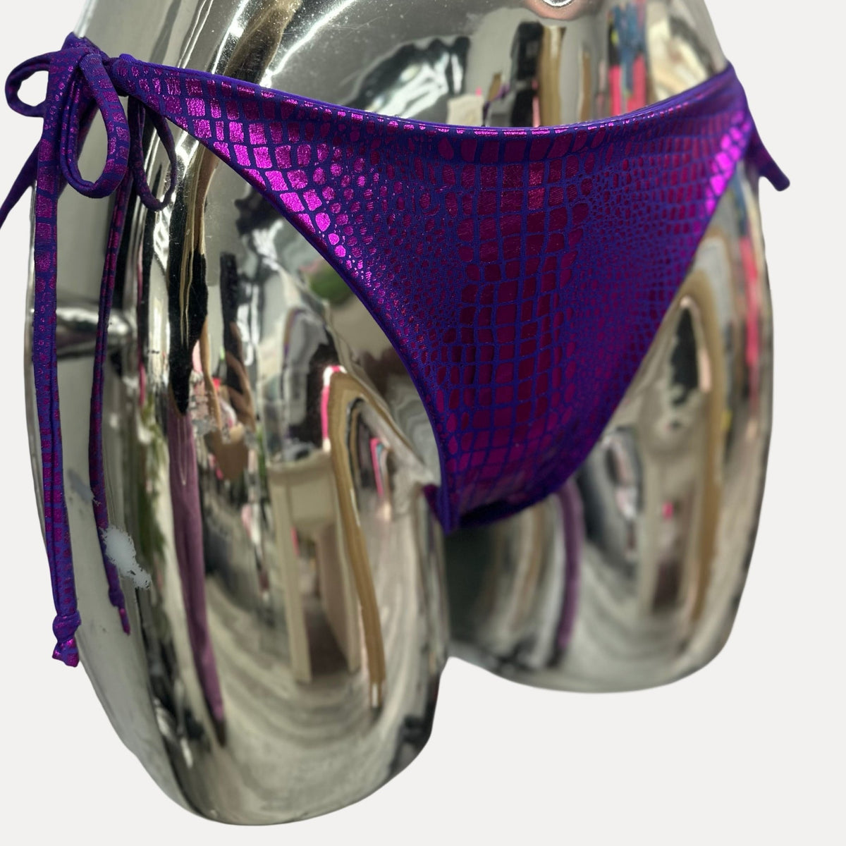 Demon Bikini - Purple Poison // Tie Side Bottom - 3