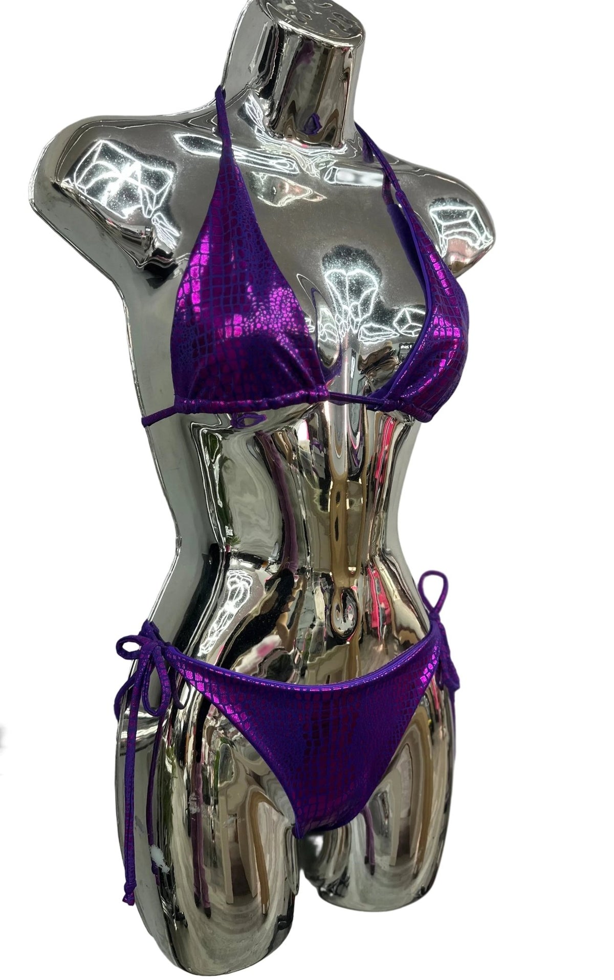 Demon Bikini - Purple Poison // Tie Side Bottom - 2