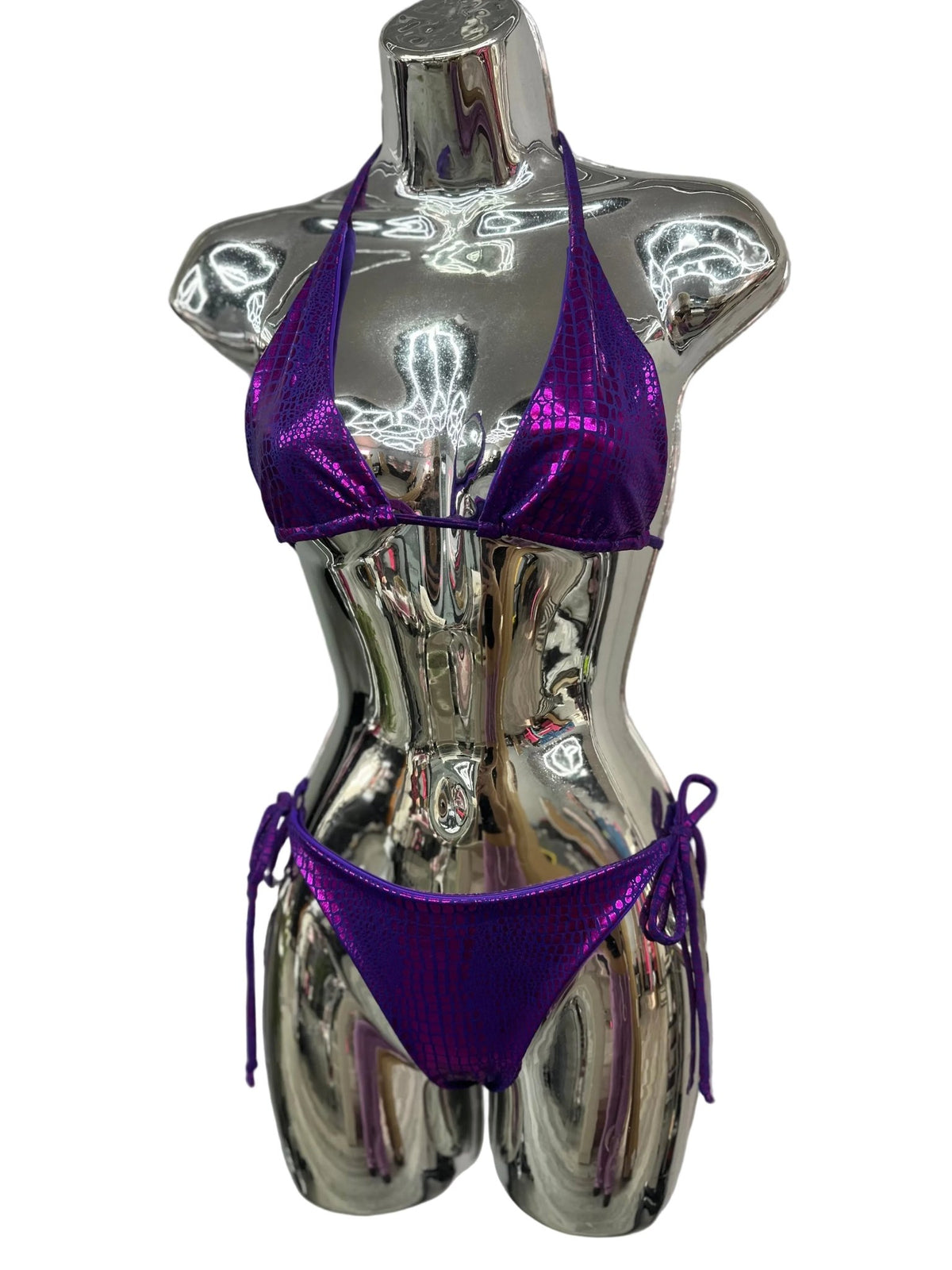 Demon Bikini - Purple Poison // Tie Side Bottom - 1