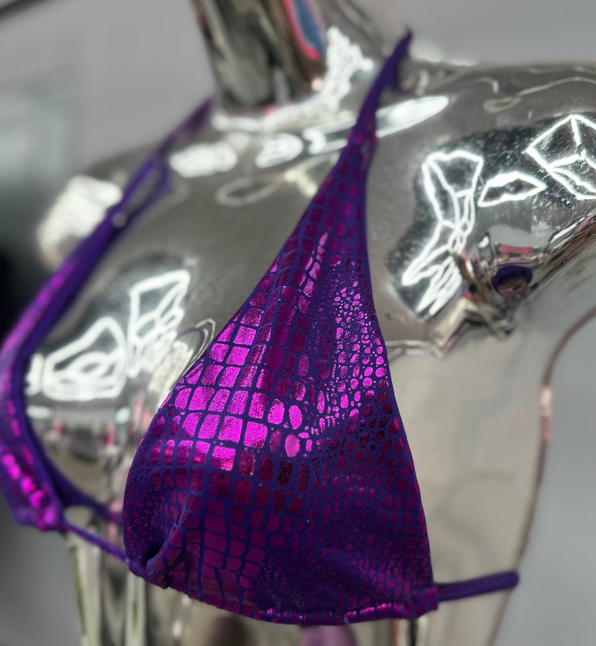 Demon Bikini - Purple Poison // Triangle Top - 3