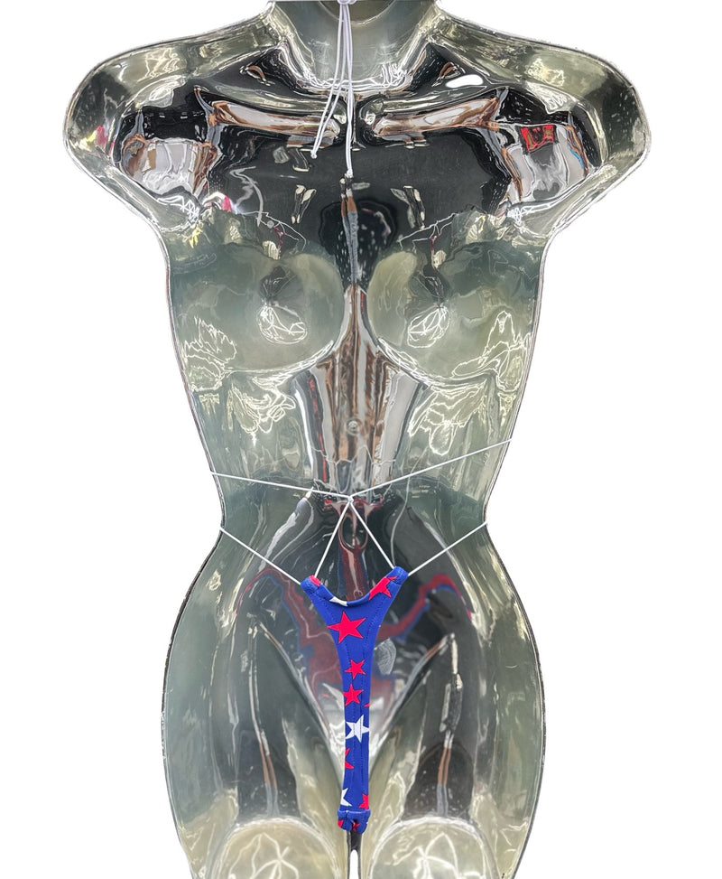 Demon Bikini - Star Spangled Chamber Sling - 2