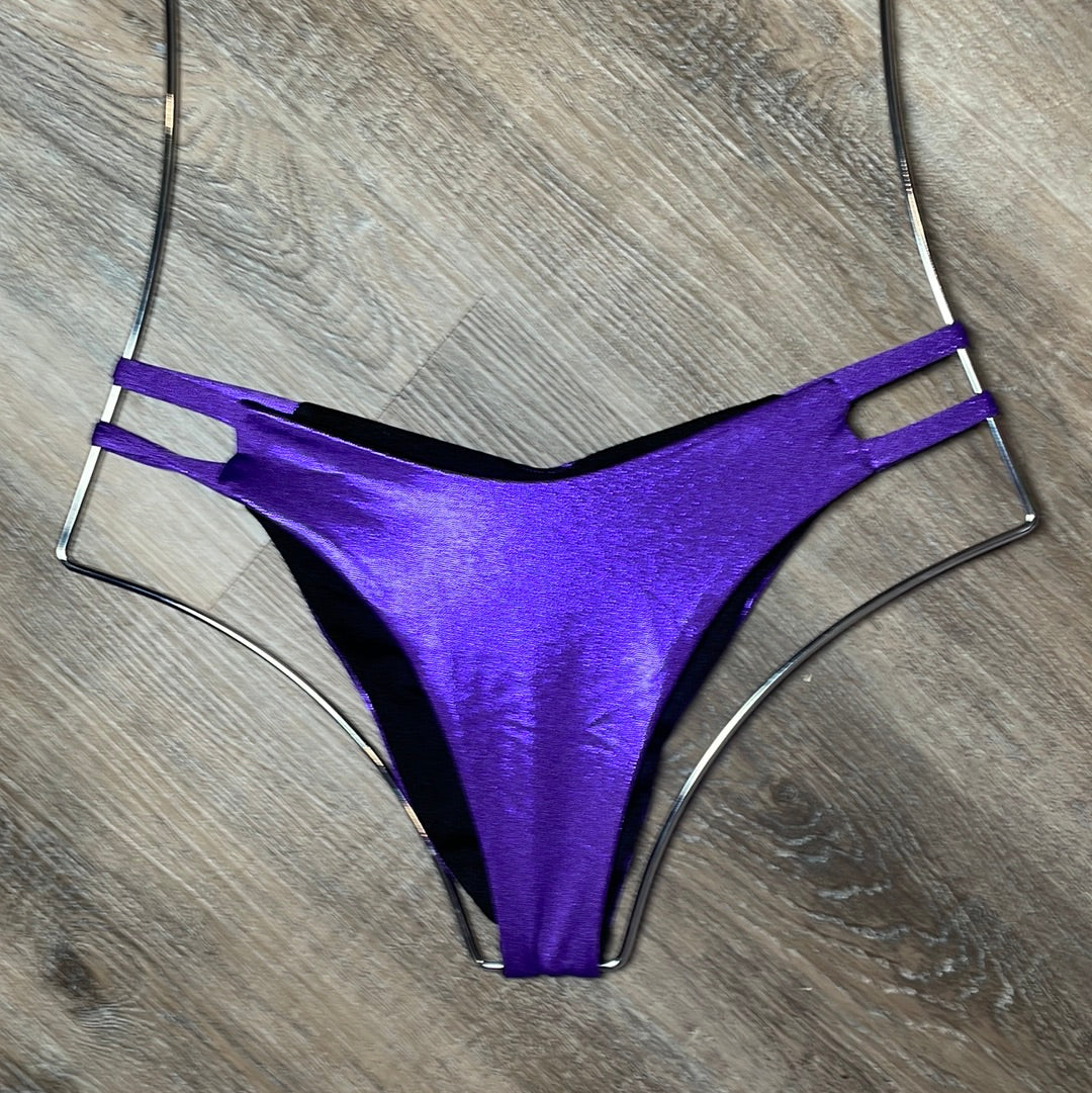 Purple Shimmer // Strappy Bottoms