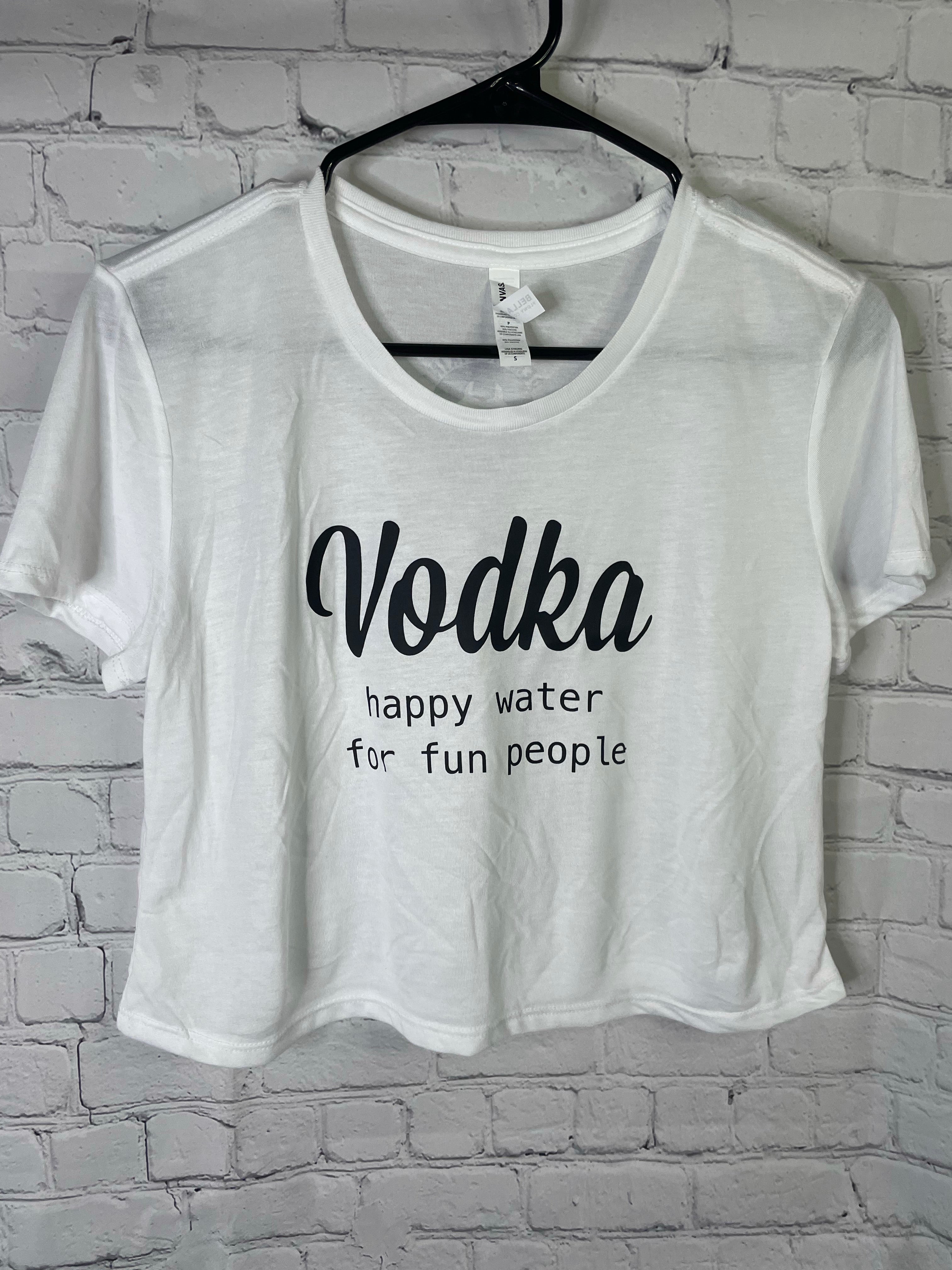 Vodka Happy Water For Fun People
